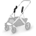 Black UPPAbaby VISTA MaxiCosi Car Seat Adapter - Side View with Ghosted Frame | Strolleria