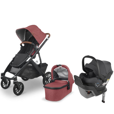 UPPAbaby Vista V2 and Mesa Max Travel System - Lucy / Greyson