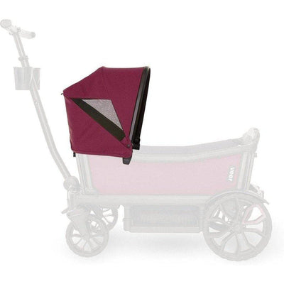 Veer Retractable Canopy - Cruiser / Cruiser XL - Pink Agate