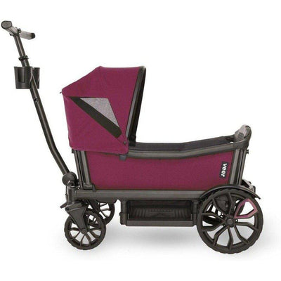 Veer Cruiser All-Terrain Wagon with Canopy and Sidewalls - Pink Agate