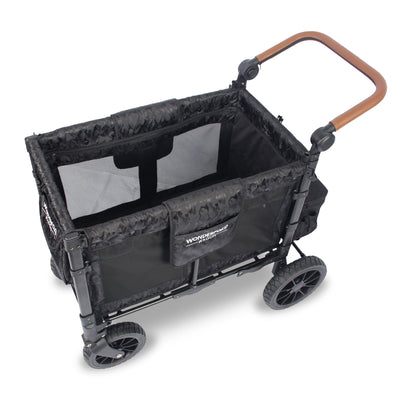 WonderFold W2 Luxe Double Stroller Wagon - Empty - Elite Black Camo