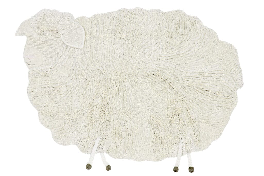 Lorena Canals Woolable Rug Pink Nose Sheep- Strolleria