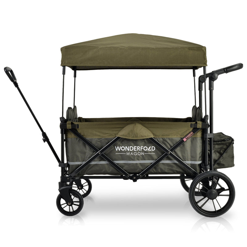 WonderFold X4M Push + Pull Quad Stroller Wagon