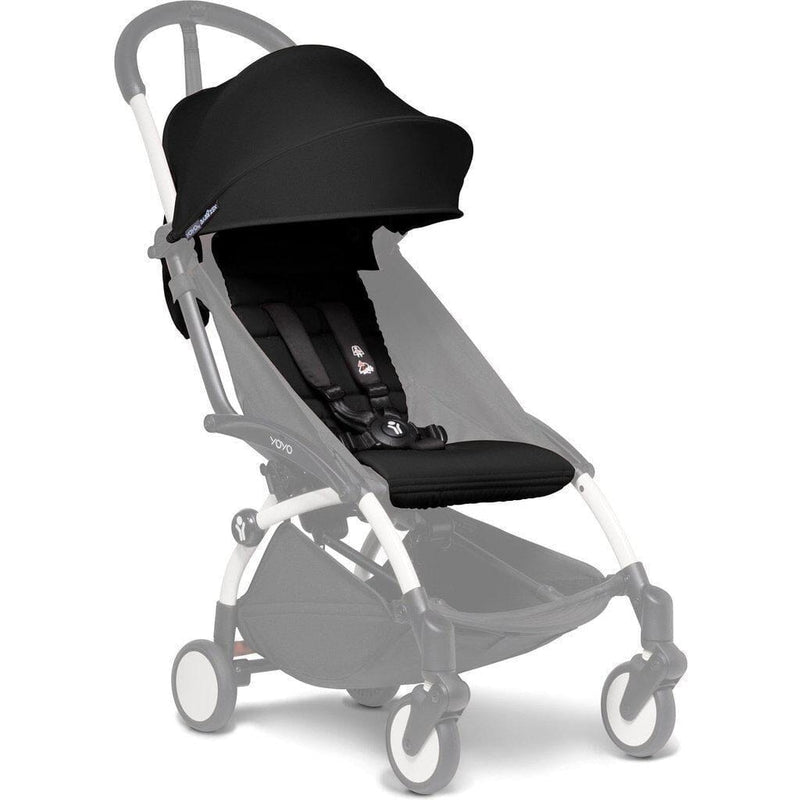 Babyzen YOYO 6+ Color Pack - Canopy and Seat Fabric Black