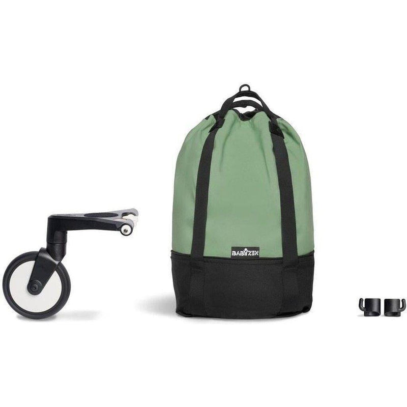 Babyzen YOYO Rolling Bag with Mini Board Peppermint