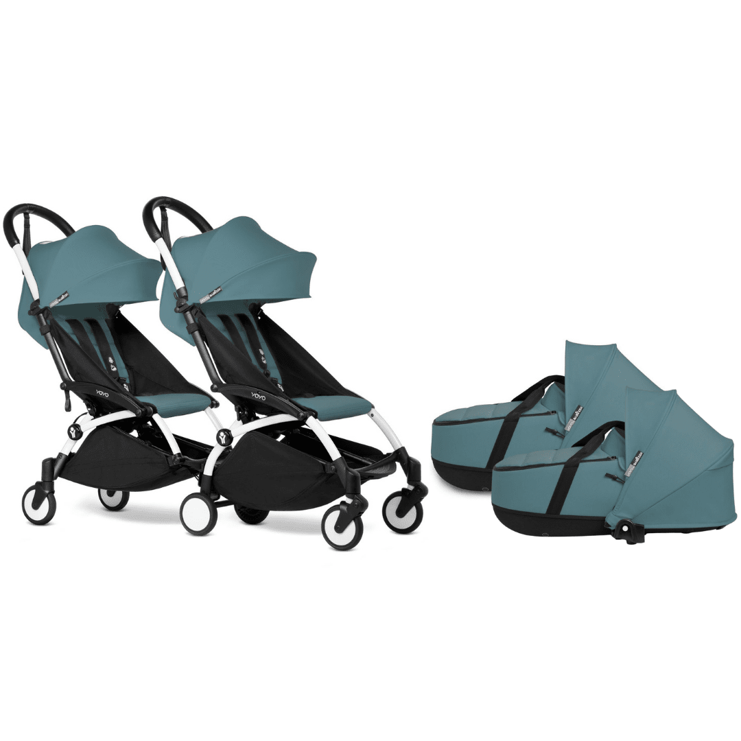 Babyzen YOYO2 Connect Twin Complete Stroller Baby Carriage