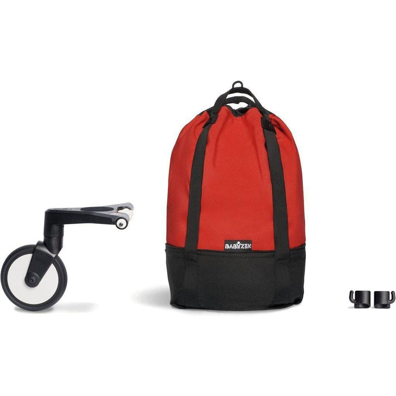 Babyzen YOYO Rolling Bag with Mini Board Red