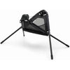 Black Bugaboo Stand with Bassinet - Side Angle View | Strolleria