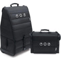 Black Bugaboo Universal Comfort Transport Bag with Shoulder Bag - Product View | Strolleria