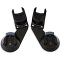Black Bumbleride Era Car Seat Adapter - Nuna Maxi-Cosi Cybex Clek - Top View | Strolleria