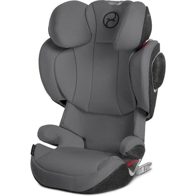 Cybex Solution Z-fix Booster Car Seat-Manhattan Grey-519003579-Strolleria