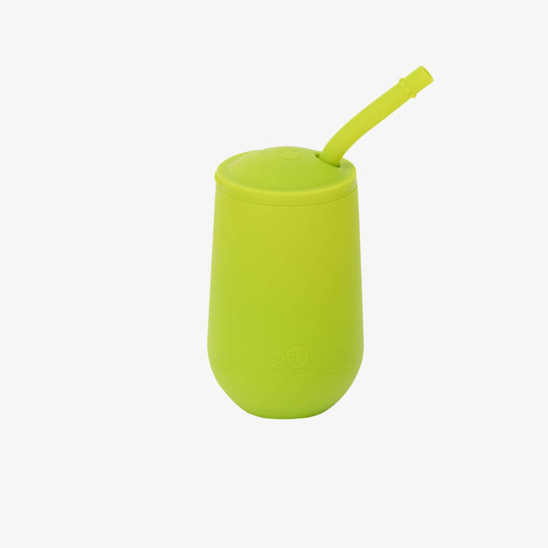 ezpz Happy Cup + Straw System - Lime