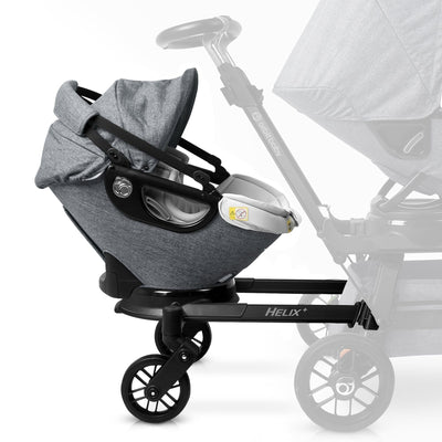 Orbit Baby Helix+ with G5 Infant Car Seat - Black / Mélange Grey