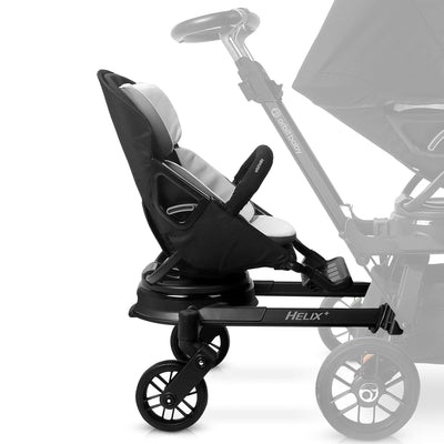 orbit double stroller attachment Orbit Baby Helix+ with Stroller Seat