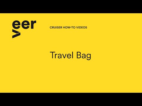 Veer Travel Bag - Cruiser / Cruiser XL - Strolleria