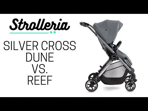 Silver Cross Reef Stroller and Folding Bassinet Bundle