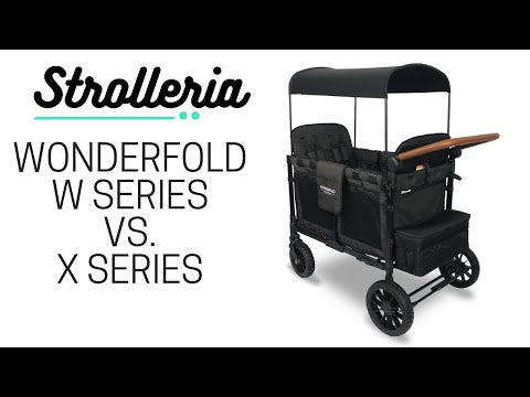 WonderFold W2 Luxe Double Stroller Wagon
