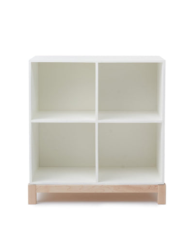Milton & Goose Cubby Bookshelf White front 