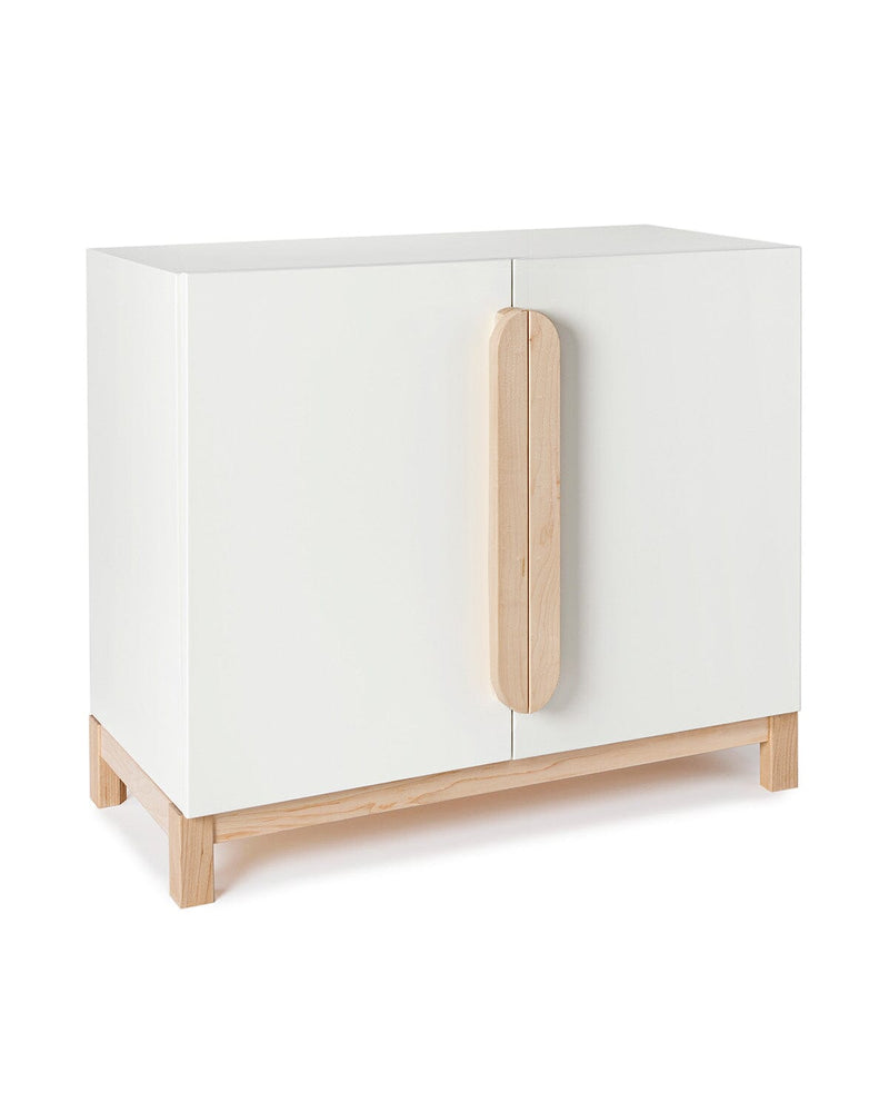 Milton and Goose Terry Cabinet White angled