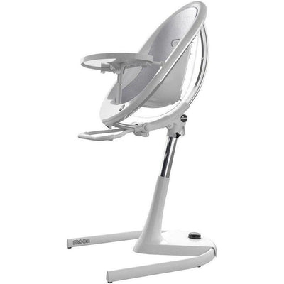 Mima Moon 2G High Chair-White-H103C-CL-SV-Strolleria