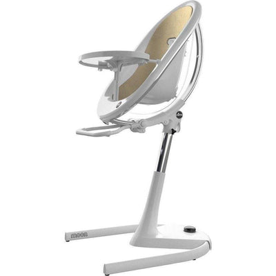 Mima Moon 2G High Chair-White-H103C-CL-CP-Strolleria