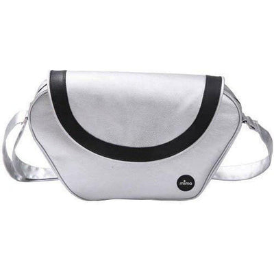 Mima Trendy Faux Leather Changing Bag-Argento-S1500-10-Strolleria