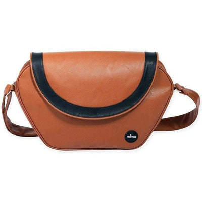 Mima Trendy Faux Leather Changing Bag-Camel-S1609-10-Strolleria