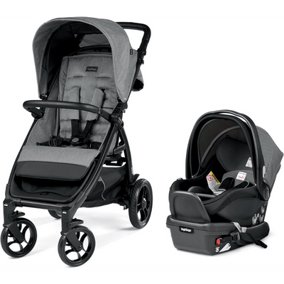 Peg-Perego Booklet 50 and Primo Viaggio 4-35 Travel System-Atmosphere Gray-IPMS29US00MF53-Strolleria
