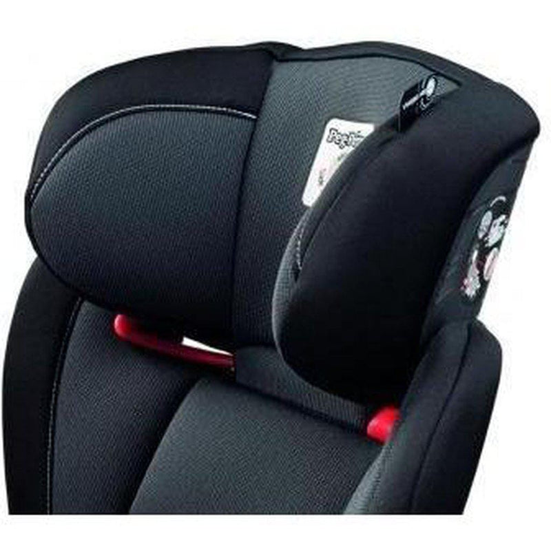 Peg Perego Viaggio HBB 120 Booster Car Seat-Licorice - Black Eco Leather-IMVI01US35BL13DX13-Strolleria