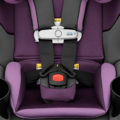 Evenflo Revolve360 Slim 2-in-1 Rotational Car Seat with SensorSafe Amethyst