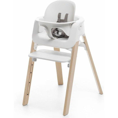 Stokke Steps High Chair - Natural Legs with White Seat