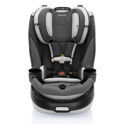 Evenflo Revolve360 Slim 2-in-1 Rotational Car Seat with SensorSafe Pearl Gray