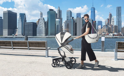 Mima Xari 4G Complete Stroller with Car Seat Adapters - New York Zebra Limited Edition